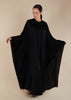 Loose Fit Prayer Abaya Black