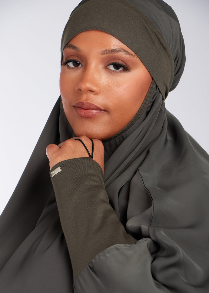 Jilbab Olive - Prayer Outfit
