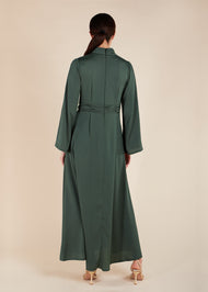 Rayie Abaya Dark Green - Final Sale