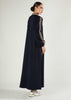 Varsity Abaya Navy