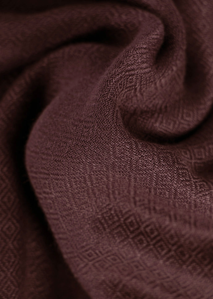 Diamond Weave Hijab Plum