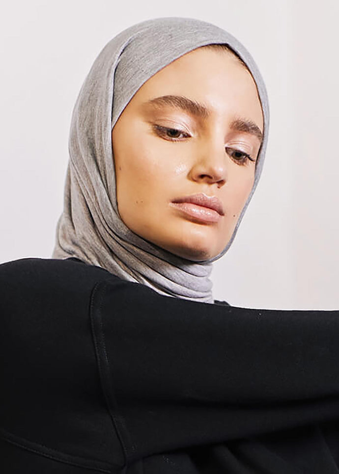 Premium Jersey Hijab Light Grey | Hijabs | Aab Modest Wear