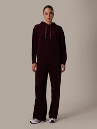 Hoody Set Burgundy