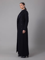 Meadow Longline Coat Black