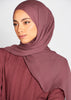 Rose Taupe Chiffon Silk Hijab | Hijabs | Aab Modest Wear