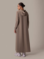 Hoody Abaya Khaki
