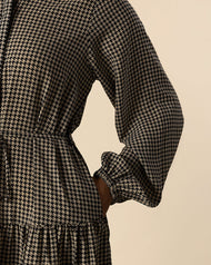 Houndstooth Maxi