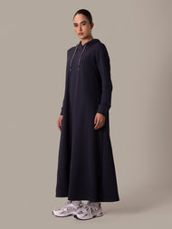 Hoody Abaya Navy