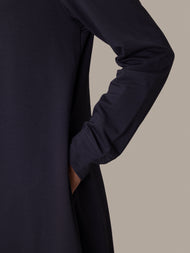 Hoody Abaya Navy