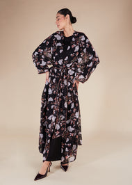 Oriental Print Kimono
