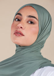 Sage Premium Jersey Hijab