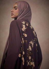 Vintage Rose Open Abaya
