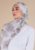 Vintage Peony Nerine Print Hijab