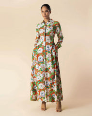 Vintage Blooms Maxi
