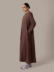 Hoody Abaya Taupe