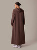 Hoody Abaya Taupe