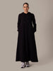Hoody Abaya Black