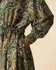 Green Paisley Maxi