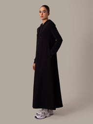Hoody Abaya Black