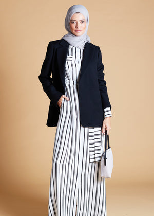 Stripe Maxi Dress | Maxi Dresses | Aab Modest Wear