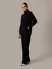 Funnel Neck Co-Ord Black