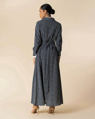 Blue Floral Maxi