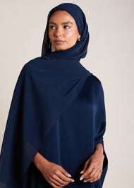 Crinkled Kaftan Navy