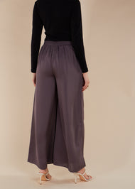 Flared Trousers Mauve