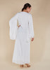 Floaty Sleeve Abaya White