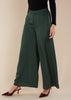 Flared Trousers Olive