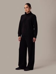 Casual Co-Ord Set Black