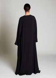Lace Trim Kimono Black | Kimonos | Aab Modest Wear