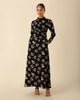 Fitted Floral Maxi