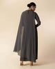 Grey Drape Maxi