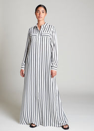 Stripe Maxi Dress | Maxi Dresses | Aab Modest Wear