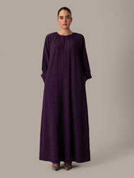 Mauve Aztec Woven Maxi