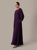 Mauve Aztec Woven Maxi
