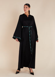 Turquoise Tatreez Embroidered Belt
