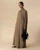 Loose Fit Abaya Natural