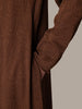 Textured Turtle Neck Abaya