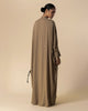 Loose Fit Abaya Natural