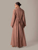Mocha Trench Abaya