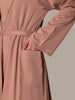 Mocha Trench Abaya