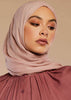 Misty Rose Chiffon Silk Hijab