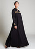Qasba Abaya Black Crepe | Abayas | Aab Modest Wear