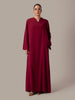 Casual Abaya Rose
