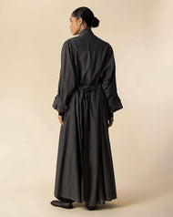 Belted Chambray Trench