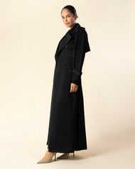 Classic Black Trench