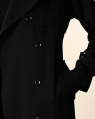 Classic Black Trench