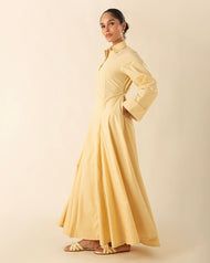 Amalfi Dress Butter Yellow